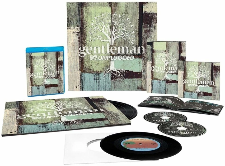 Le moins cher ✔️ MTV Unplugged - Limited Edition, + 7 Inch (4 LPs + 2 CDs + Blu-ray + DVD) Von Gentleman 😍
