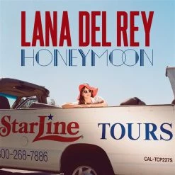 Offres ❤️ Honeymoon - Limited Edition, Red Vinyl (Colored, 2 LPs + Digital Copy) Von Lana Del Rey 🌟