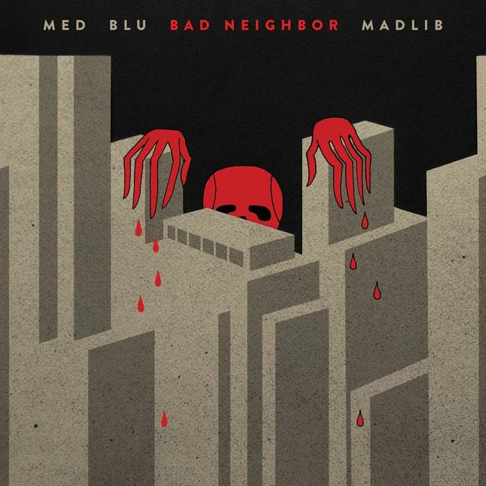 Promo 🔔 Medaphoar (Med), Blu (Rap) & Madlib Bad Neighbor (LP + Digital Copy) Von Medaphoar (Med), Blu (Rap) & Madlib 🎉